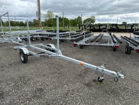 New 2026 Genesis Trailers 2-4 Place Galvanized Kayak Boat Trailer