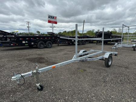 New 2026 Genesis Trailers 2-4 Place Galvanized Kayak Boat Trailer
