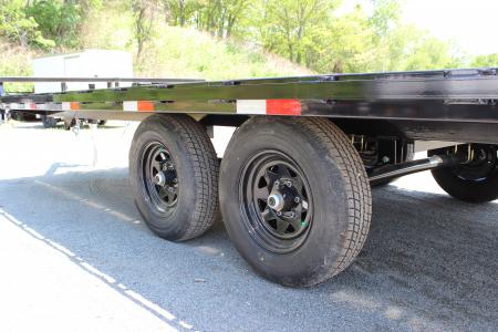 New 2026 Sure-Trac 8.5x18 Flatbed Deckover Trailer