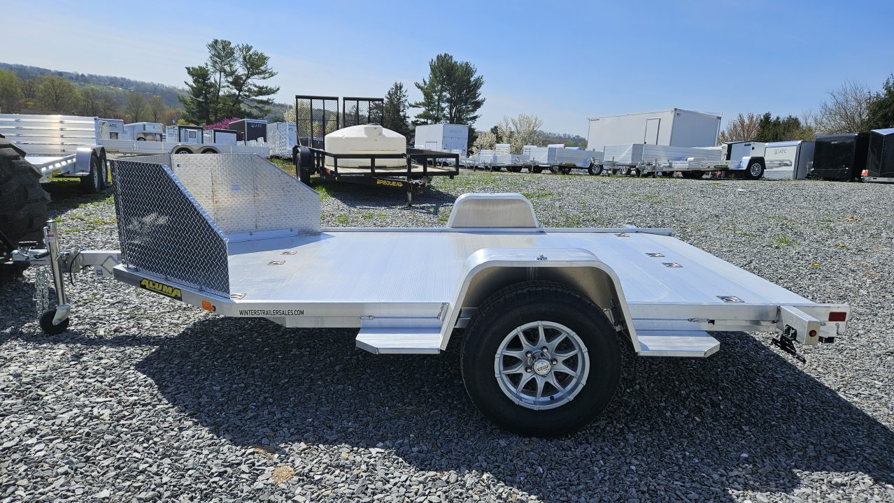 New 2027 Aluma MC210 Motorcycle Trailer