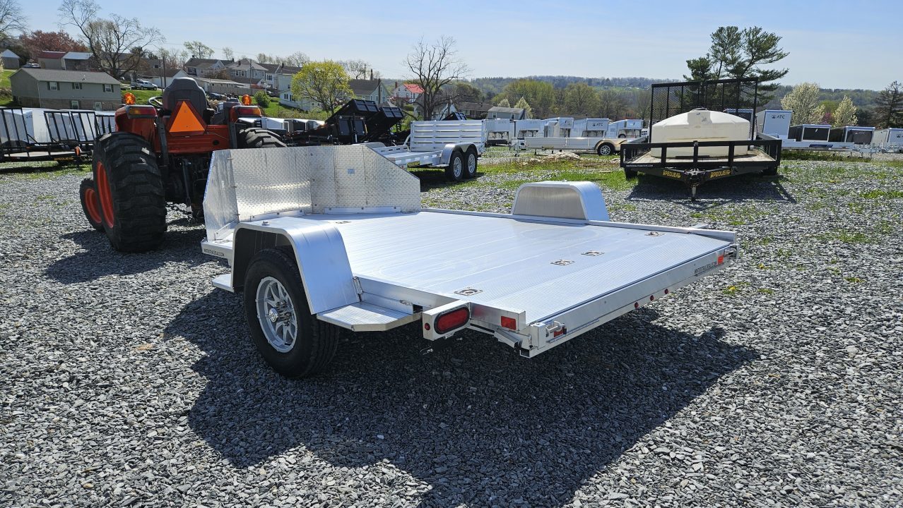 New 2027 Aluma MC210 Motorcycle Trailer