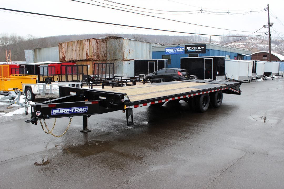 New 2026 Sure-Trac 8.5x25 (20+5) HD Deckover Trailer