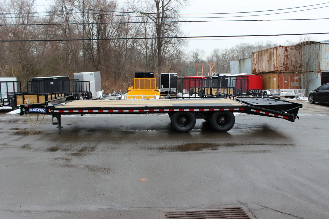 New 2026 Sure-Trac 8.5x25 (20+5) HD Deckover Trailer