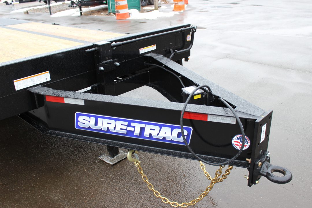 New 2026 Sure-Trac 8.5x25 (20+5) HD Deckover Trailer