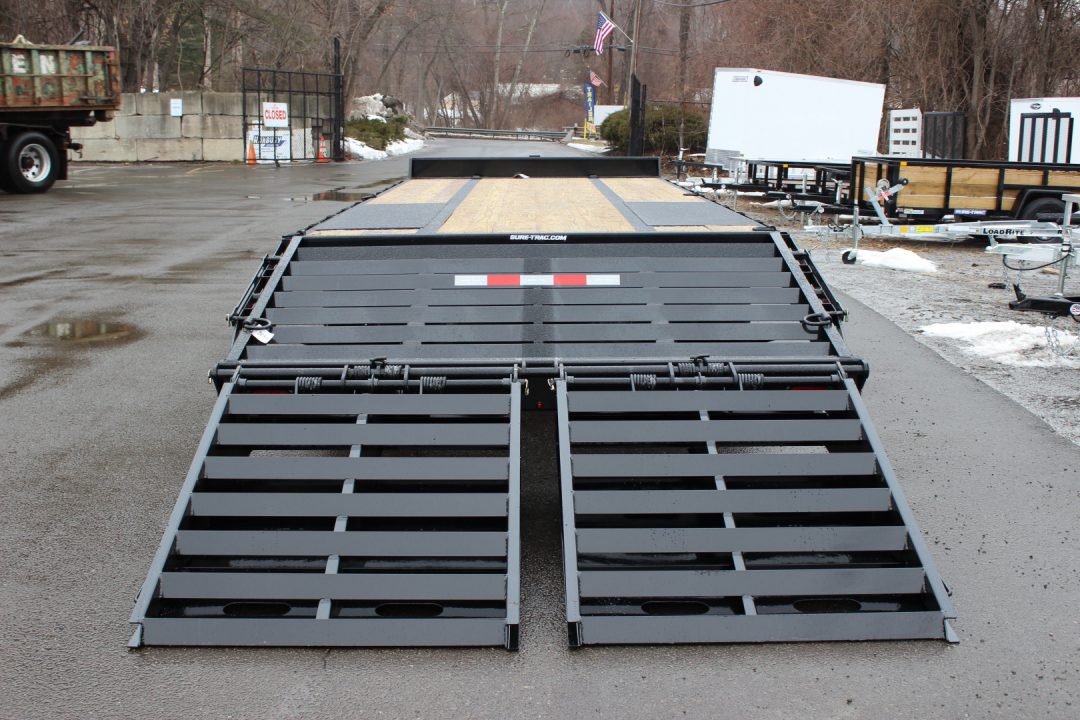 New 2026 Sure-Trac 8.5x25 (20+5) HD Deckover Trailer