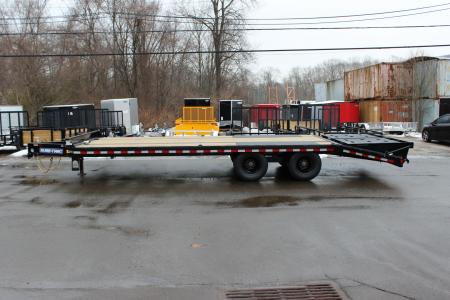 New 2026 Sure-Trac 8.5x25 (20+5) HD Deckover Trailer