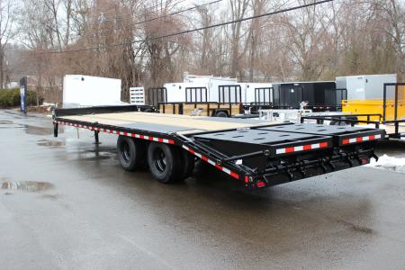 New 2026 Sure-Trac 8.5x25 (20+5) HD Deckover Trailer