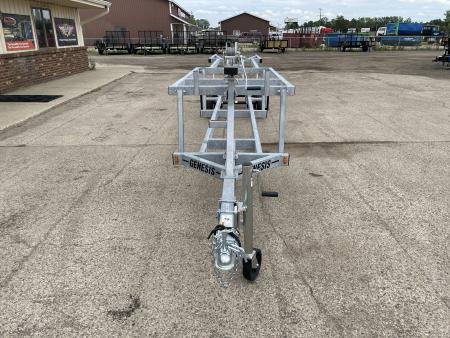 New 2026 Genesis Trailers 20Ft Galvanized Crank Up W/ No Brakes Boat Trailer
