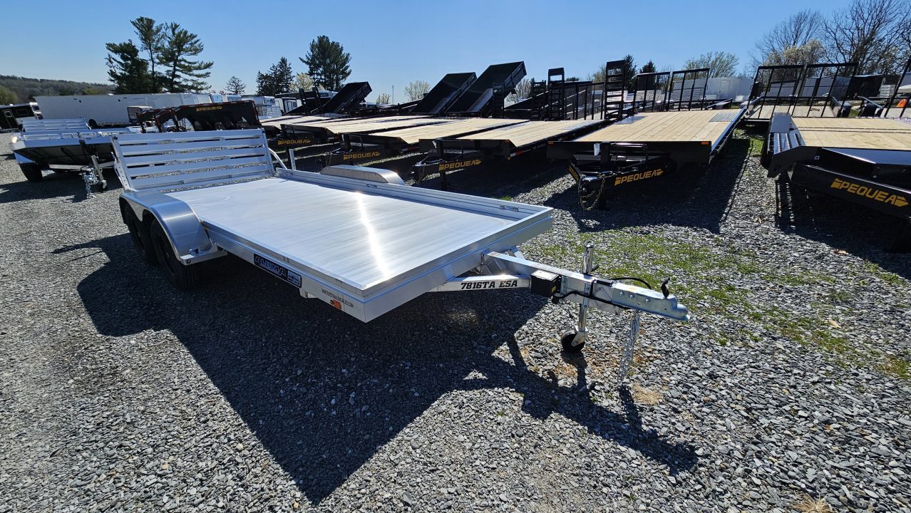 New 2027 Aluma 78X16TAESA Utility Trailer