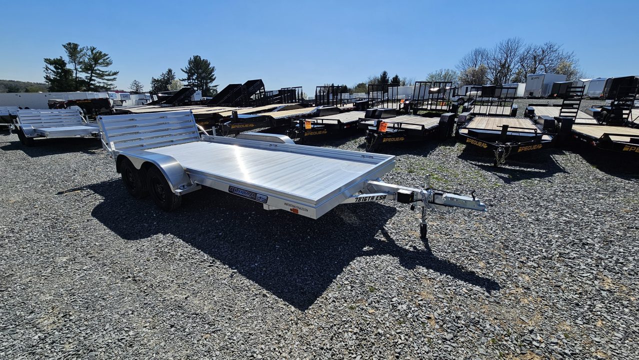 New 2027 Aluma 78X16TAESA Utility Trailer