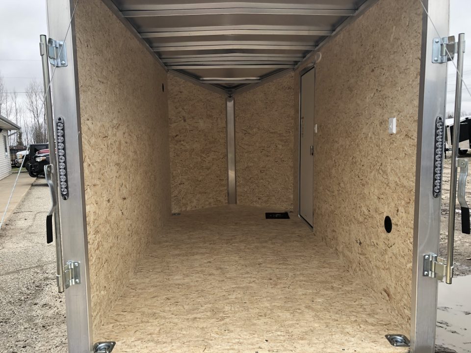 New 2026 Lightning Trailers 6X12 ALUM. W/ 6' 6" INTERIOR Cargo / Enclosed Trailer