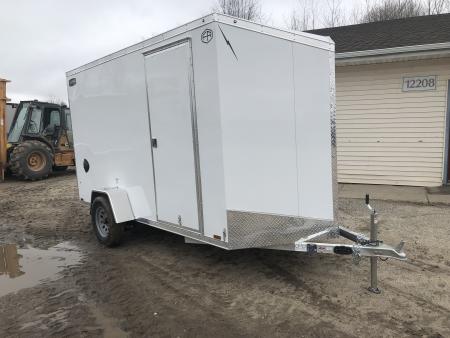 New 2026 Lightning Trailers 6X12 ALUM. W/ 6' 6" INTERIOR Cargo / Enclosed Trailer
