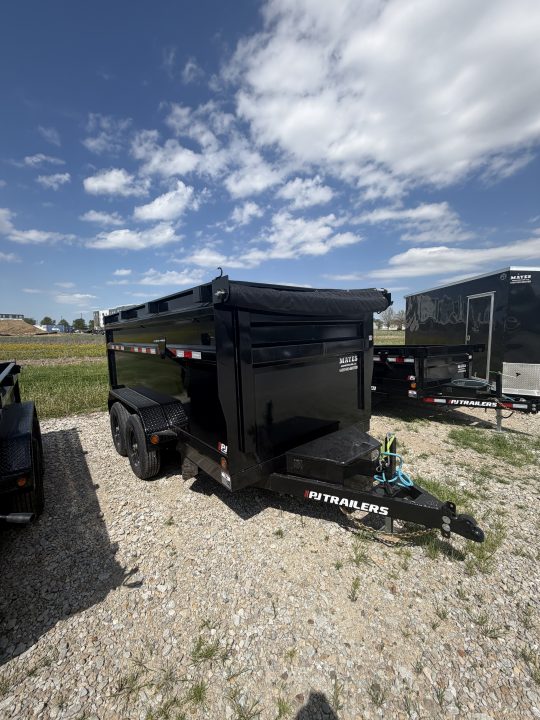 New 2026 PJ Trailer D3122 Dump Trailer 72X12 TA HIGH SIDES (GVW:9899) BLACK