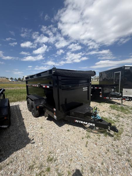 New 2026 PJ Trailer D3122 Dump Trailer 72X12 TA HIGH SIDES (GVW:9899) BLACK