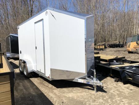 New 2026 Lightning Trailers 7X14 Alum. w/ 7' Interior Cargo / Enclosed Trailer