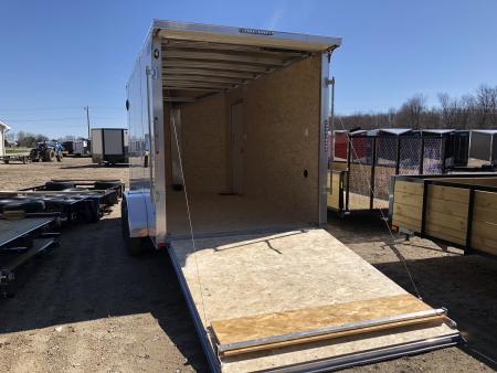New 2026 Lightning Trailers 7X14 Alum. w/ 7' Interior Cargo / Enclosed Trailer
