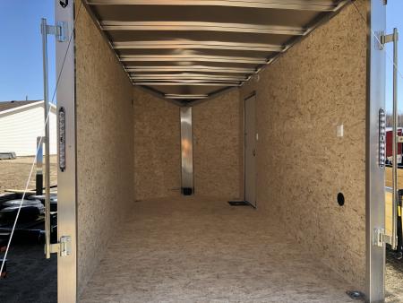 New 2026 Lightning Trailers 7X14 Alum. w/ 7' Interior Cargo / Enclosed Trailer