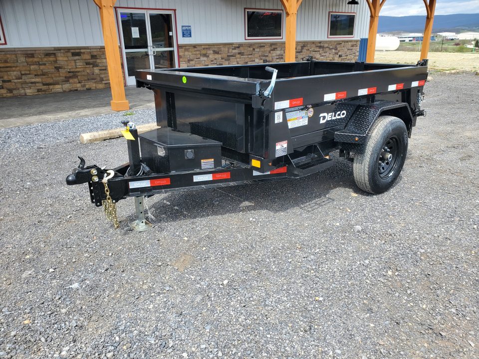 New 2026 Delco Trailers D108 Dump Trailer / 60"x 8' / 7000GVWR