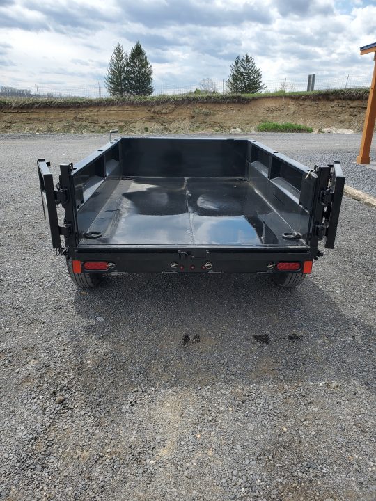 New 2026 Delco Trailers D108 Dump Trailer / 60"x 8' / 7000GVWR