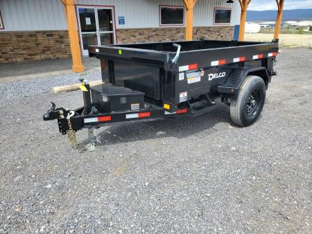New 2026 Delco Trailers D108 Dump Trailer / 60 x 8' / 7000GVWR