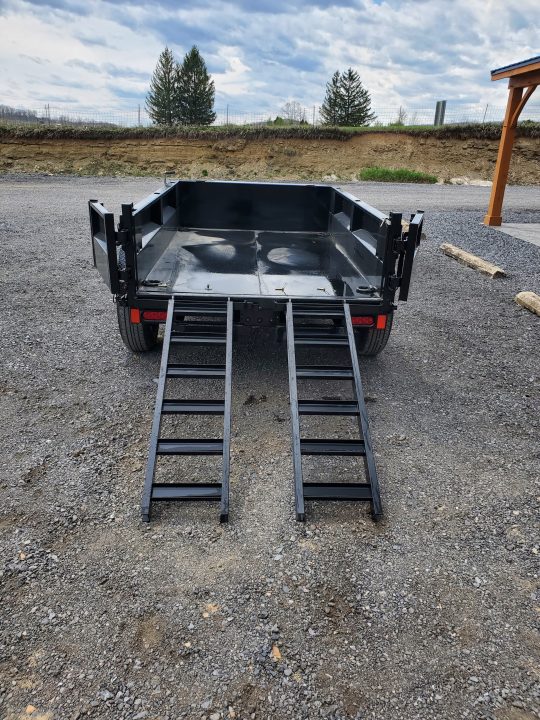 New 2026 Delco Trailers D108 Dump Trailer / 60"x 8' / 7000GVWR