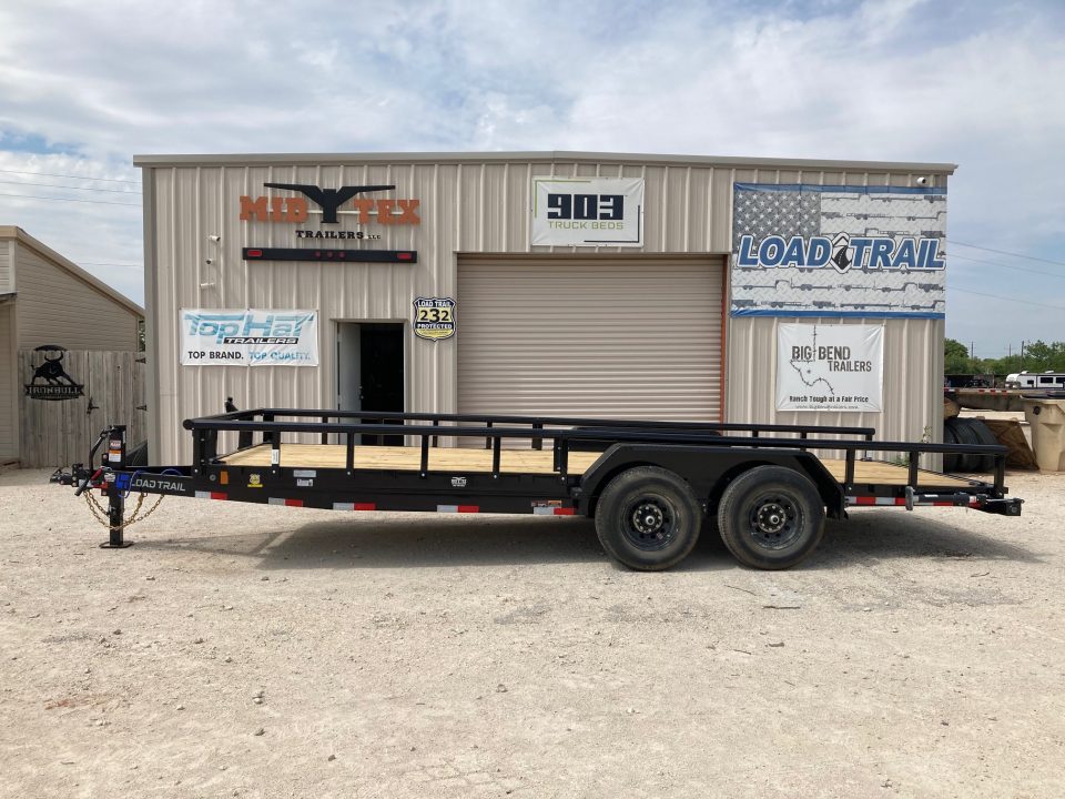 New 2026 Load Trail CH 83" x 20' Tandem Equipment Trailer w/Side Rails