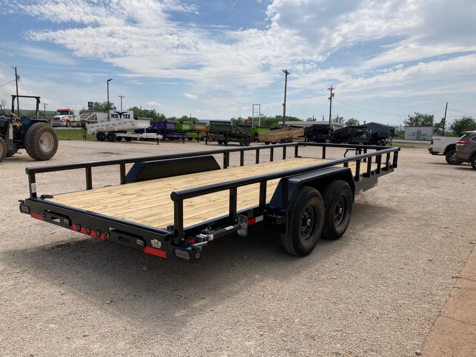 New 2026 Load Trail CH 83" x 20' Tandem Equipment Trailer w/Side Rails