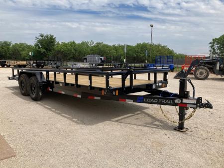 New 2026 Load Trail CH 83" x 20' Tandem Equipment Trailer w/Side Rails