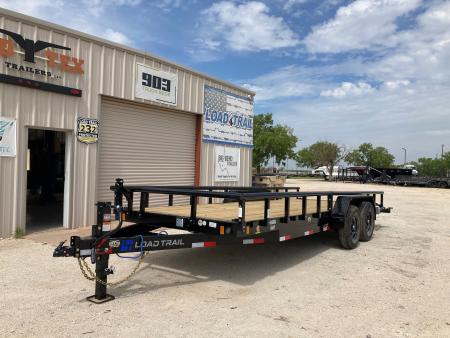 New 2026 Load Trail CH 83" x 20' Tandem Equipment Trailer w/Side Rails