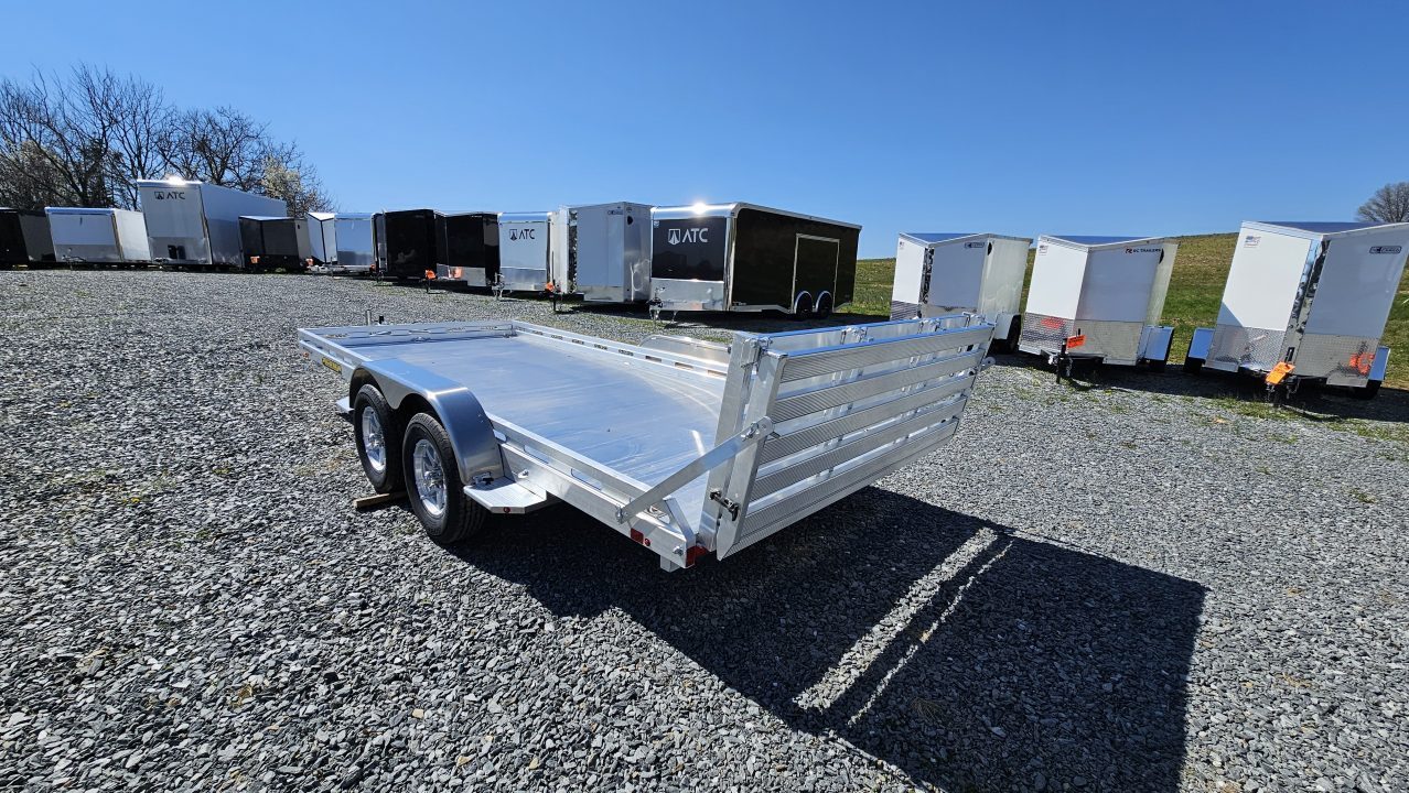 New 2027 Aluma 80X16TA-EL-R-BT-RTD Utility Trailer