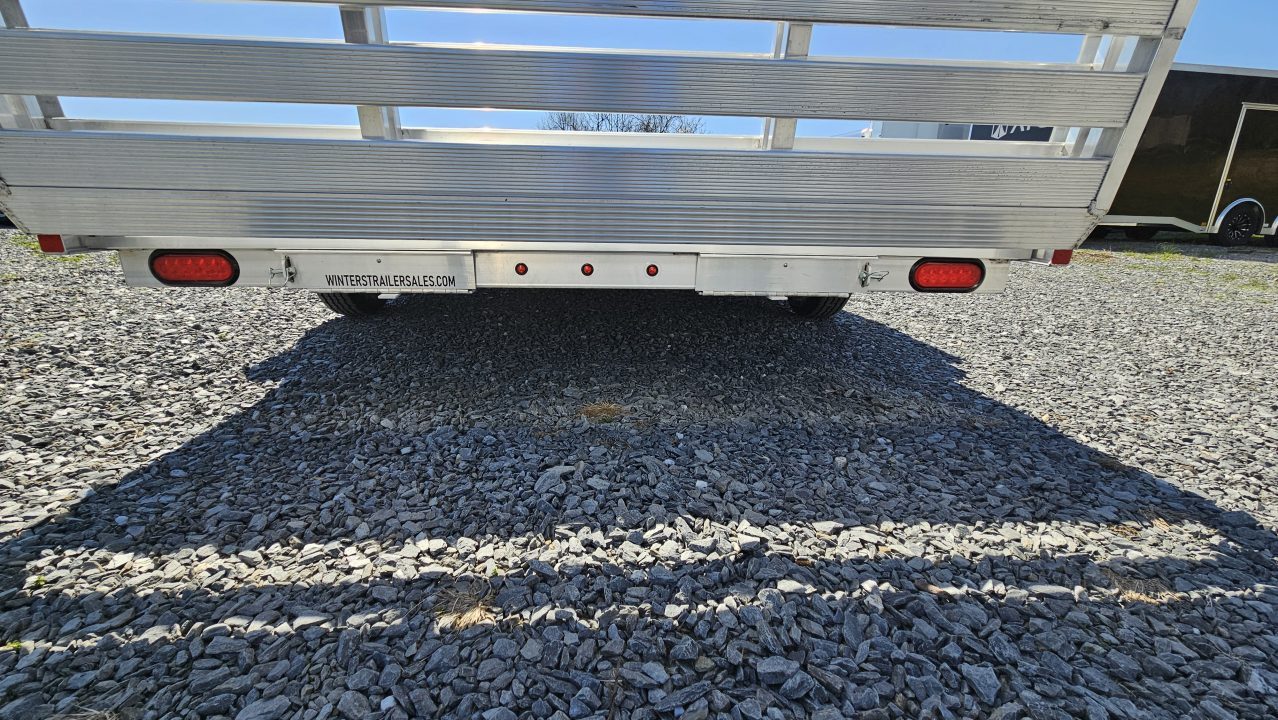 New 2027 Aluma 80X16TA-EL-R-BT-RTD Utility Trailer