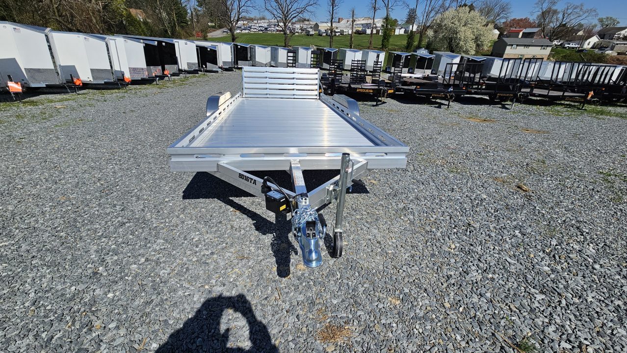 New 2027 Aluma 80X16TA-EL-R-BT-RTD Utility Trailer