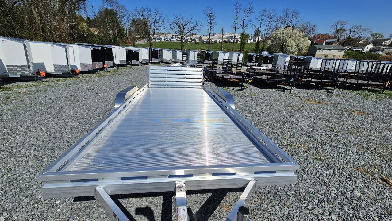 New 2027 Aluma 80X16TA-EL-R-BT-RTD Utility Trailer
