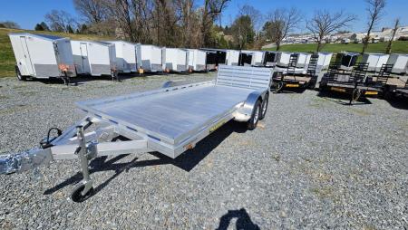 New 2027 Aluma 80X16TA-EL-R-BT-RTD Utility Trailer
