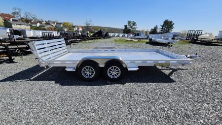 New 2027 Aluma 80X16TA-EL-R-BT-RTD Utility Trailer