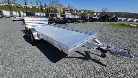 New 2027 Aluma 80X16TA-EL-R-BT-RTD Utility Trailer