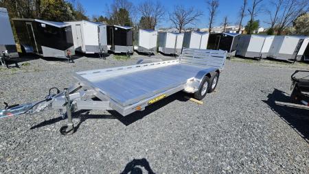 New 2027 Aluma 80X16TA-EL-R-BT-RTD Utility Trailer