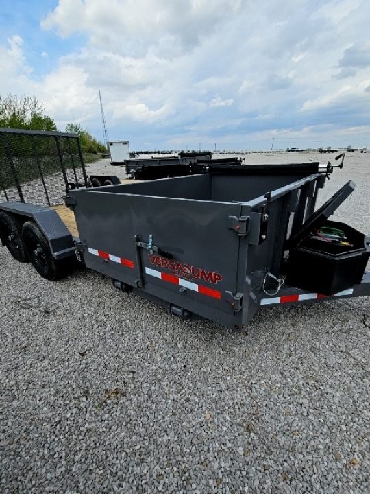 New 2026 Midsota 82 x 16 HS16 HS Series Side Dump Trailer 15.4K
