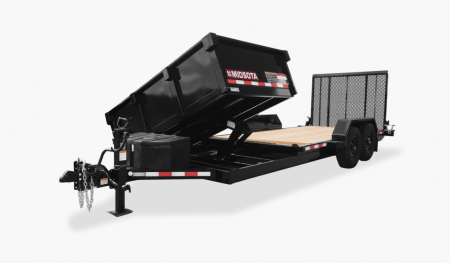 New 2026 Midsota 82 x 16 HS16 HS Series Side Dump Trailer 15.4K