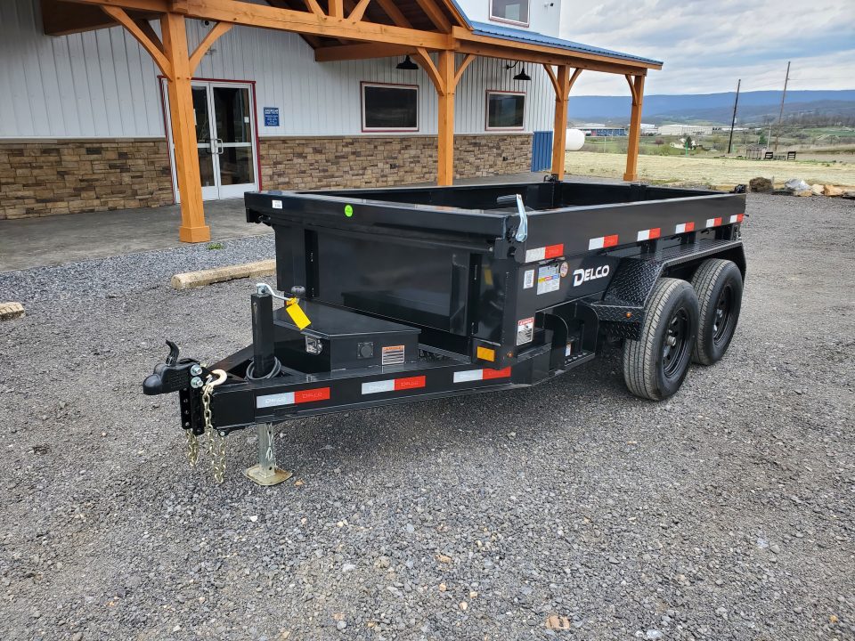 New 2026 Delco Trailers D110 Dump Trailer / 60"X 10' / 7000GVWR