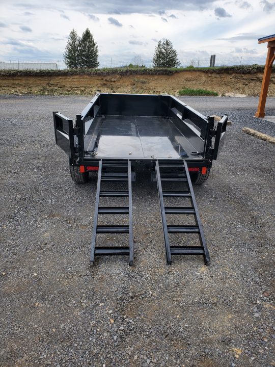 New 2026 Delco Trailers D110 Dump Trailer / 60"X 10' / 7000GVWR