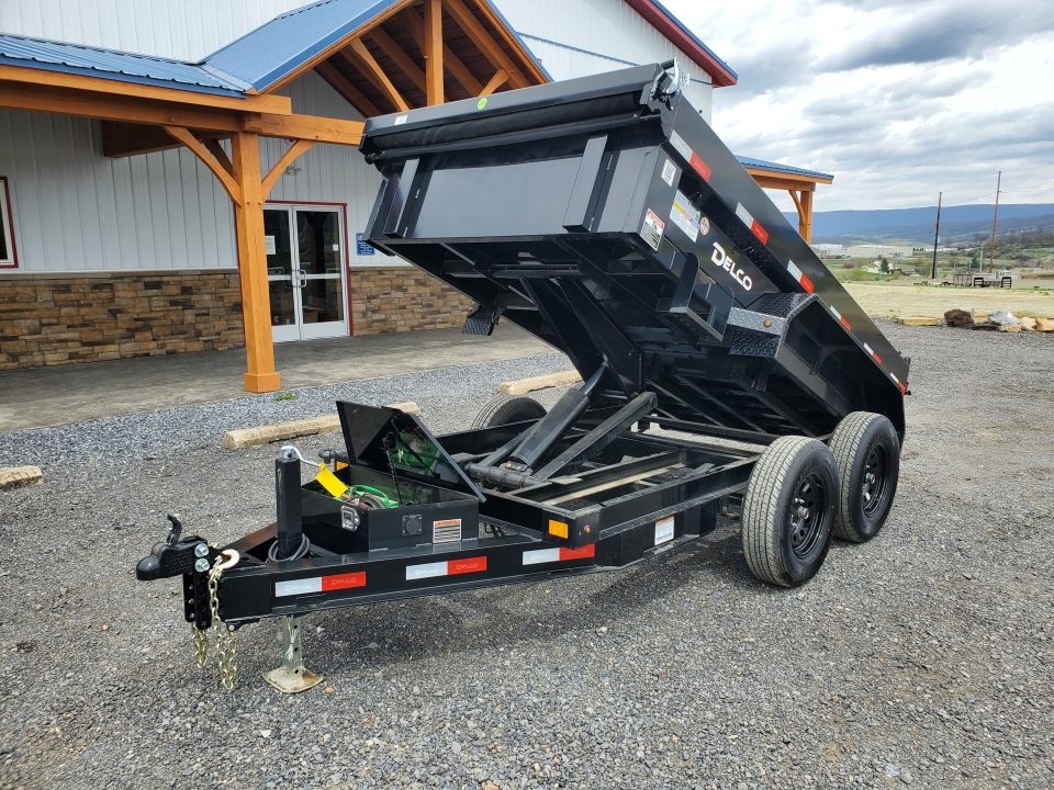 New 2026 Delco Trailers D110 Dump Trailer / 60"X 10' / 7000GVWR