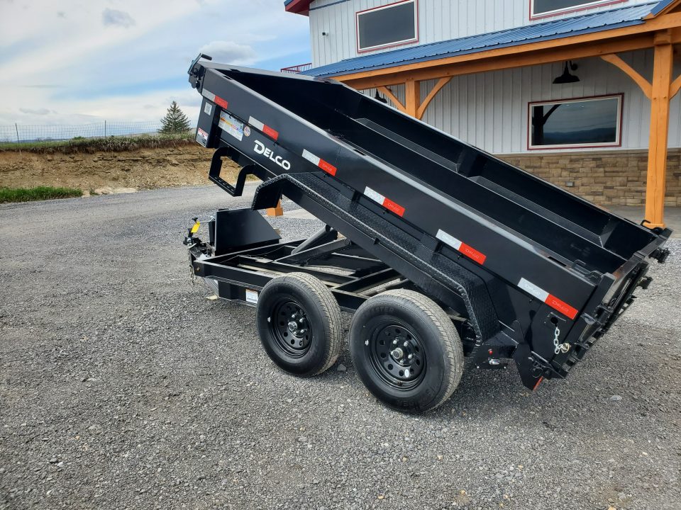 New 2026 Delco Trailers D110 Dump Trailer / 60"X 10' / 7000GVWR