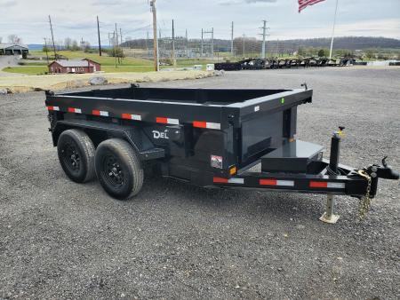 New 2026 Delco Trailers D110 Dump Trailer / 60"X 10' / 7000GVWR