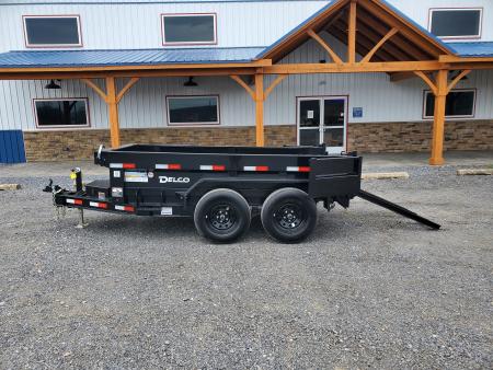 New 2026 Delco Trailers D110 Dump Trailer / 60"X 10' / 7000GVWR