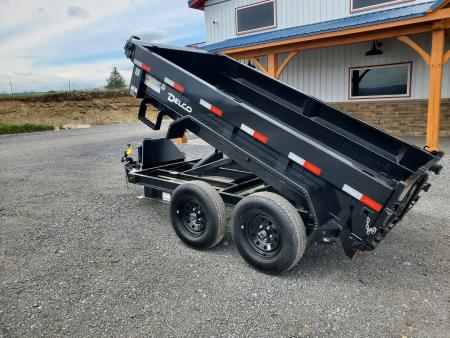 New 2026 Delco Trailers D110 Dump Trailer / 60"X 10' / 7000GVWR