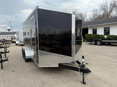 New 2026 Stealth 7 X 14 Cargo / Enclosed Trailer with Rampand 6ft 6in interior Height
