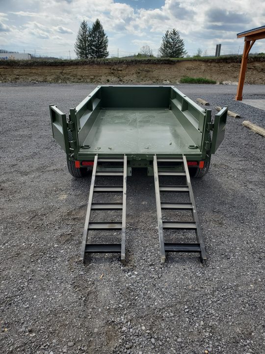 New 2026 Delco Trailers D110 Dump Trailer / 60"X 10' / 7000GVWR
