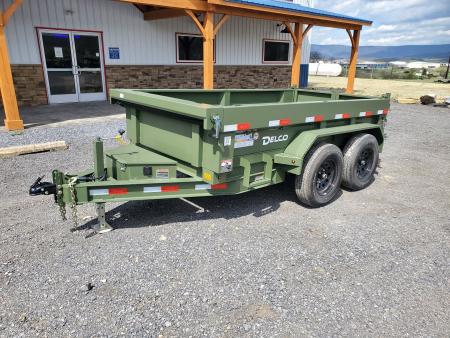 New 2026 Delco Trailers D110 Dump Trailer / 60"X 10' / 7000GVWR