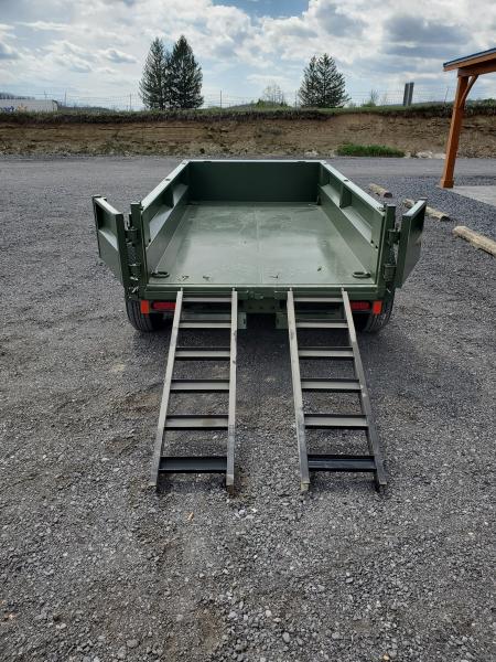 New 2026 Delco Trailers D110 Dump Trailer / 60"X 10' / 7000GVWR